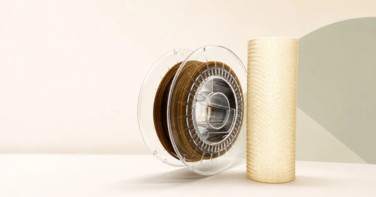novifil PLM-20 filament spool and printed object