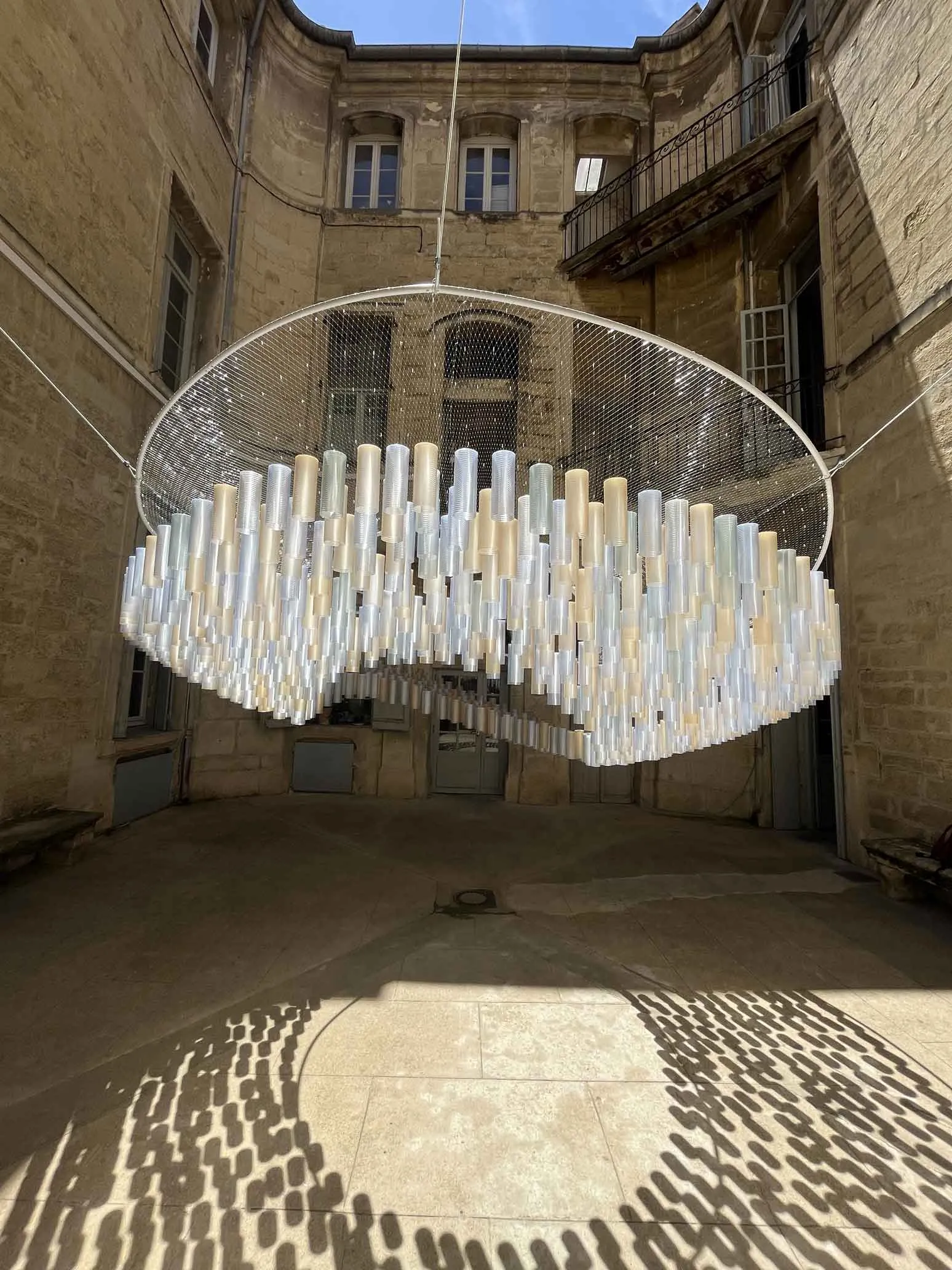 Detail of the RHUBARB installation
