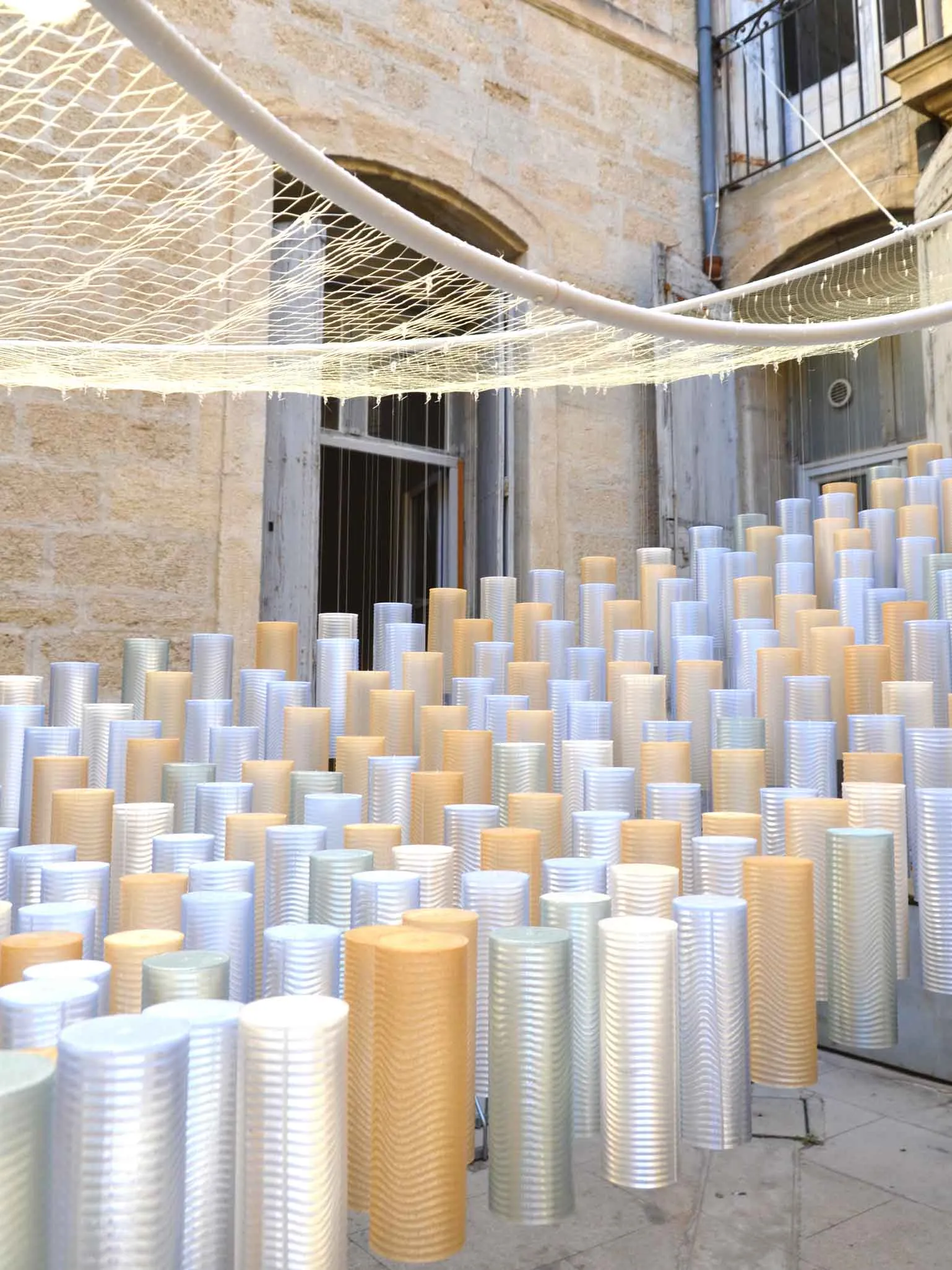 Structure of the RHUBARB installation