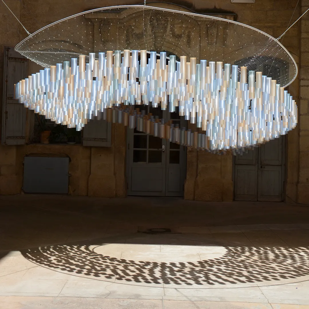 RHUBARB installation at the Festival of Living Architecture